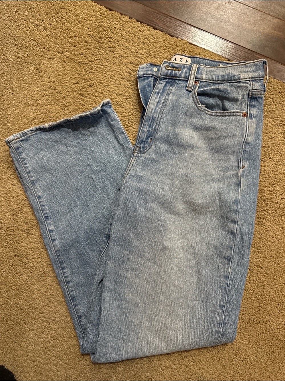 Daze denim wide leg